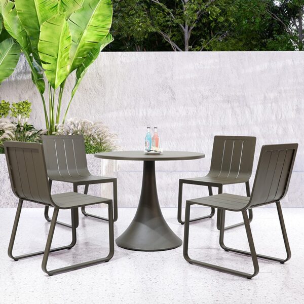 Leisure Dining Tables and Chairs Hotel Restaurant Furniture Set - Image 2