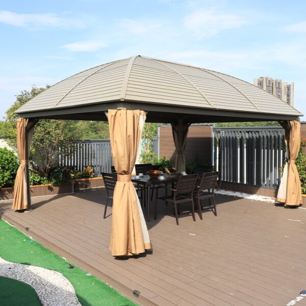 Luxury Aluminum Gazebo for Outdoor Leisure Villa - Image 3