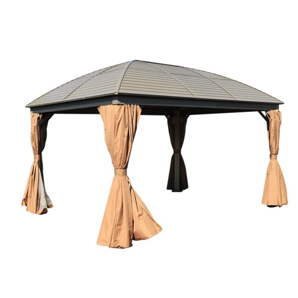 Luxury Aluminum Gazebo for Outdoor Leisure Villa - Image 6