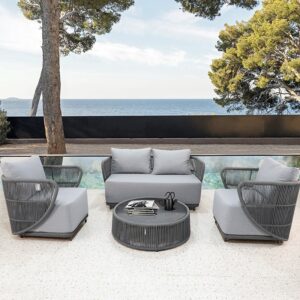 Outdoor Rattan Sofa Set Furniture for Hotel