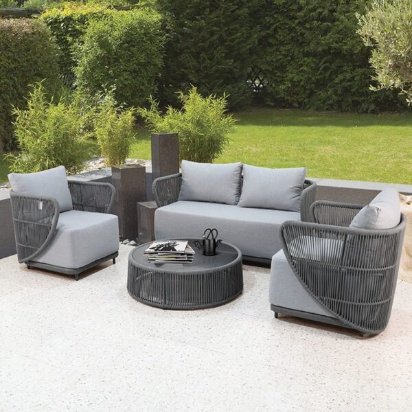 Outdoor Rattan Sofa Set Furniture for Hotel - Image 2