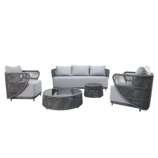 Outdoor Rattan Sofa Set Furniture for Hotel - Image 6